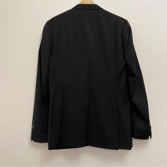 Tiger of Sweden black blazer Norden suit blazer 48 and Oxford pants 30 pure wool - Picture 3 of 16